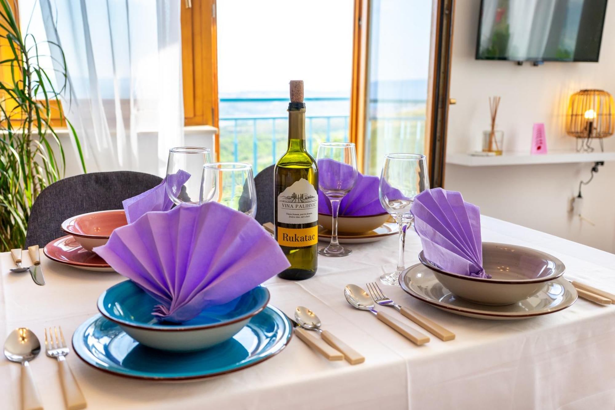 Villa Olive Garden House In Zrnovnica With A View & Bbq Esterno foto