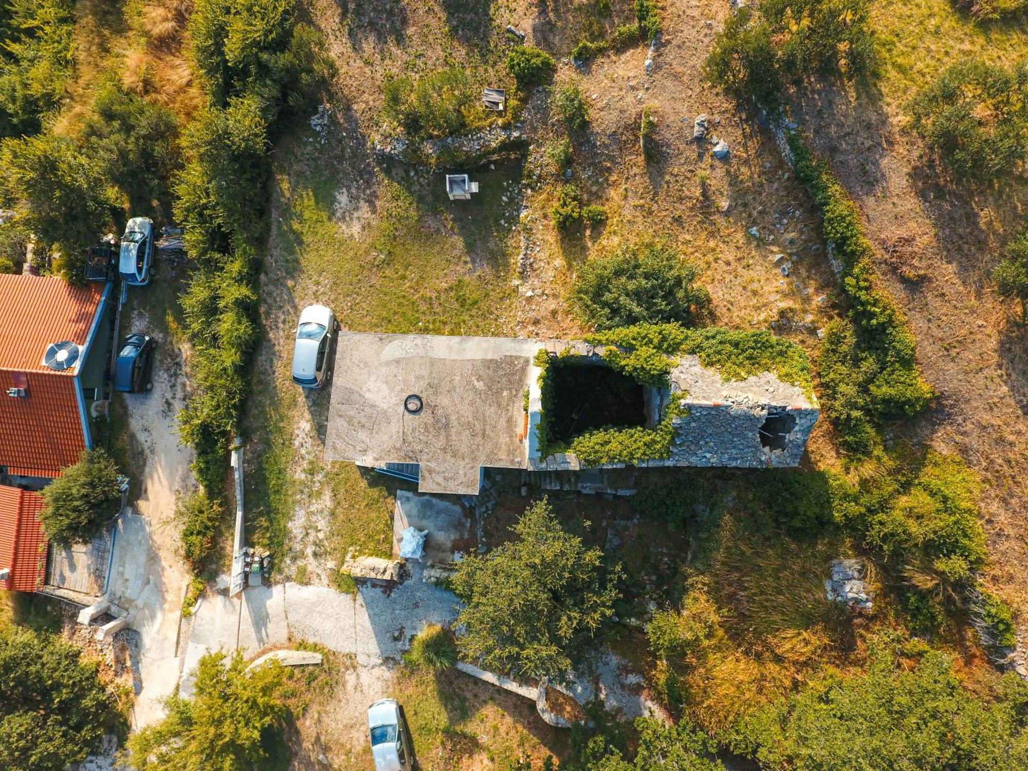 Villa Olive Garden House In Zrnovnica With A View & Bbq Esterno foto